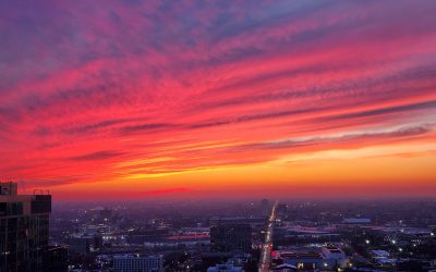 Colorful February Sunset