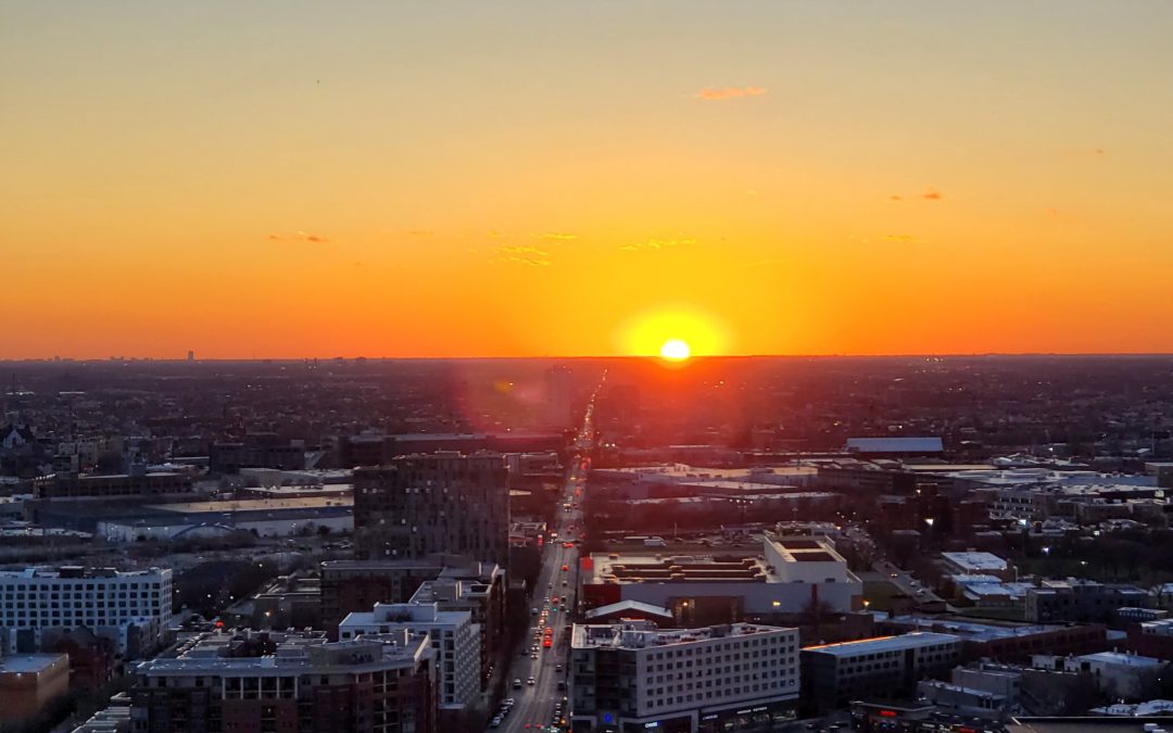 Spring Equinox Sunset 2024