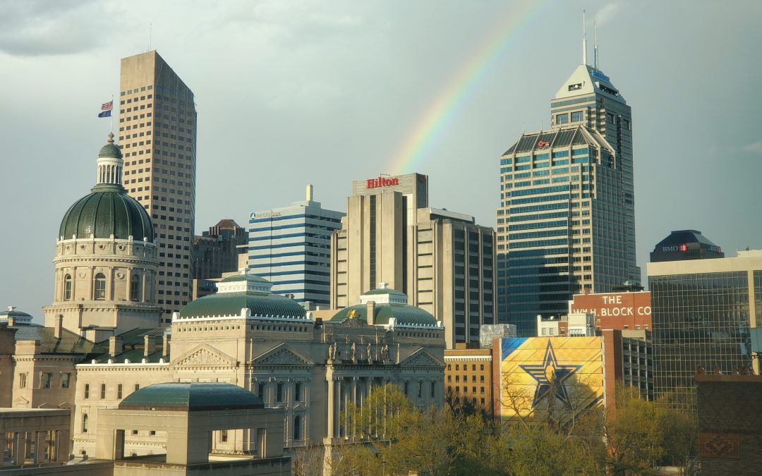 Rainbow In Indianapolis
